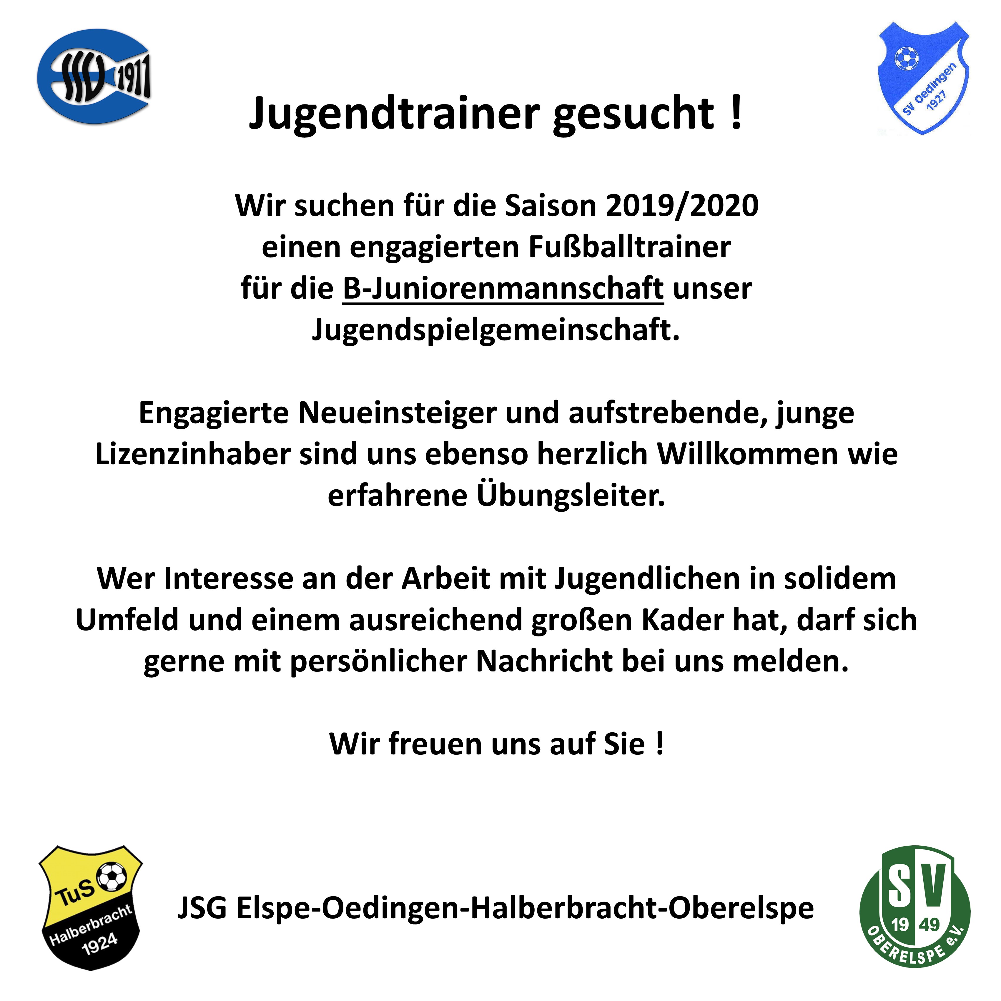 190509 Trainer B Junioren